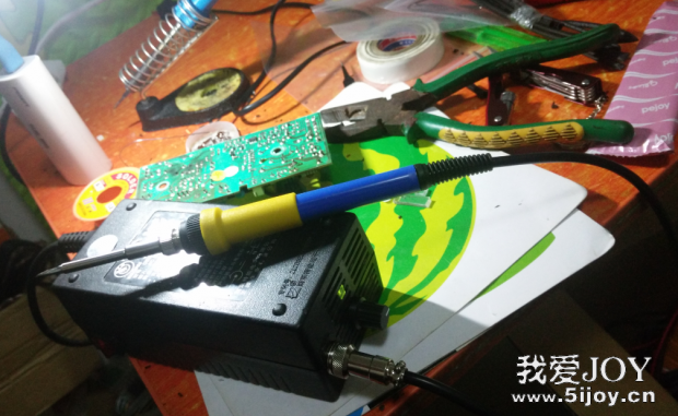 diy白菜白光T12烙铁